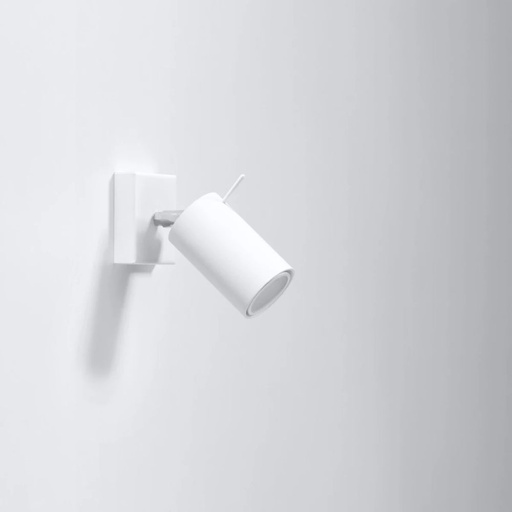Applique murale Sollux Lighting RING Aluminium Or Mat, IP20 compatible LED, 220-240V, certifiée CE RoHS