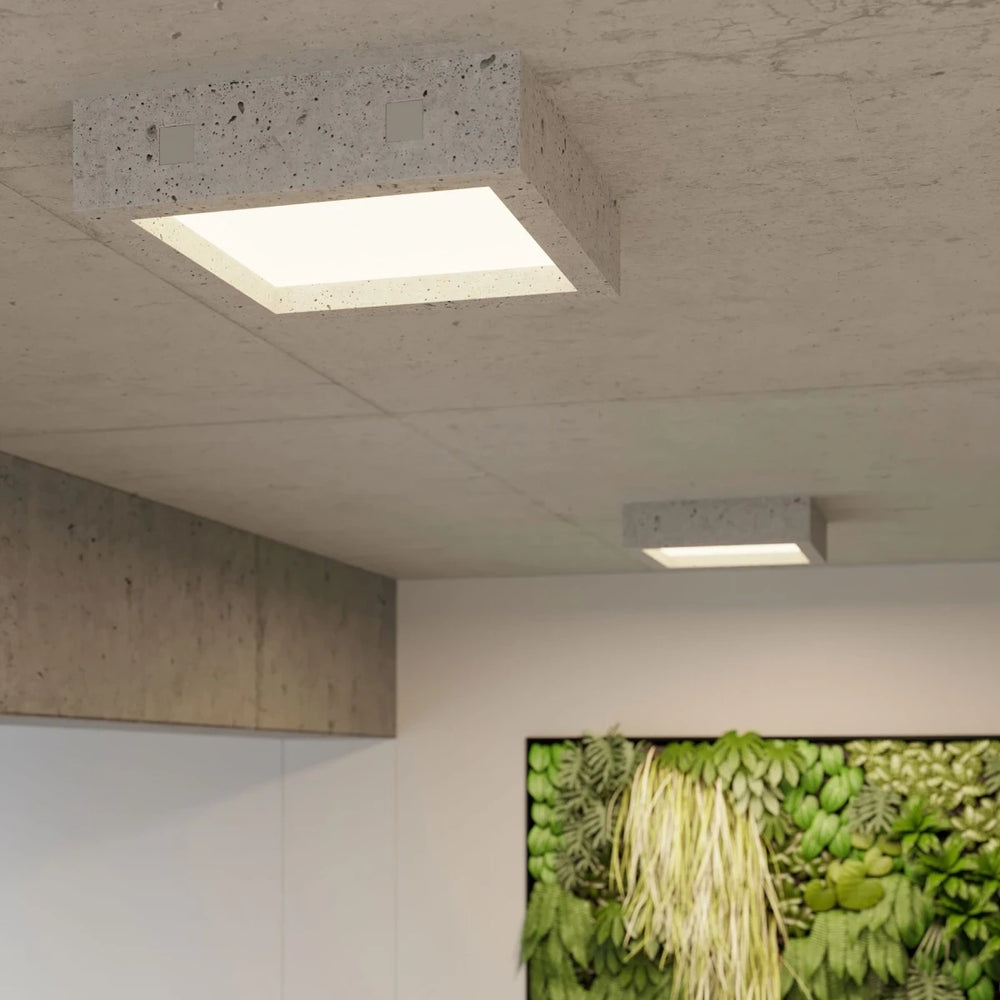 Spot encastré plafond LED Sollux Lighting RIZA 10,5W 3000K 1521 lumens IP20 aluminium finition or mat