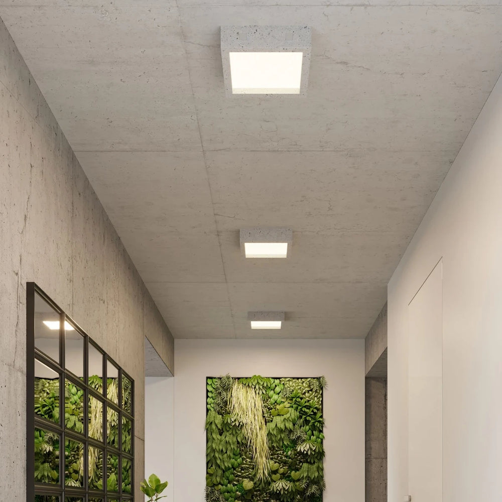 Spot encastré plafond LED Sollux Lighting RIZA 10,5W 3000K 1521 lumens IP20 aluminium finition or mat