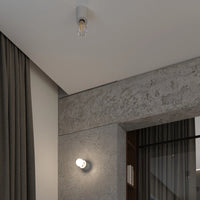 Lampe de table Sollux Lighting SALGADO, compatible LED, IP20, 220-240V, Finition Aluminium Or Mat, CE RoHS