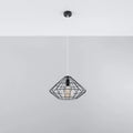 Sollux Lighting UMBERTO LED hanglamp, Zwart, IP20, Aluminium, 220-240V, max 50W, CE RoHS