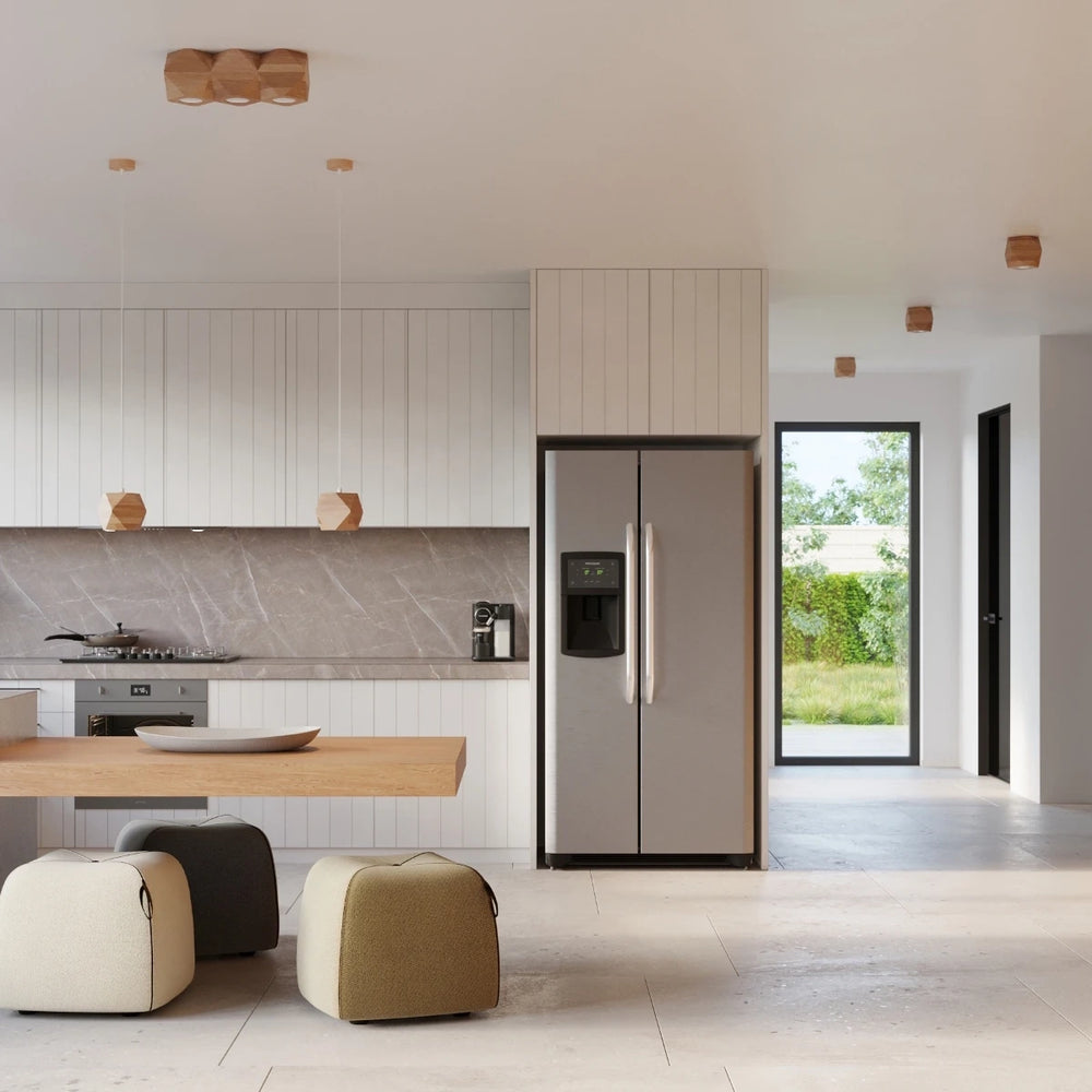 Sollux Lighting Woody suspension en bois naturel, compatible LED jusqu’à 50W, IP20, CE RoHS, finition or mat