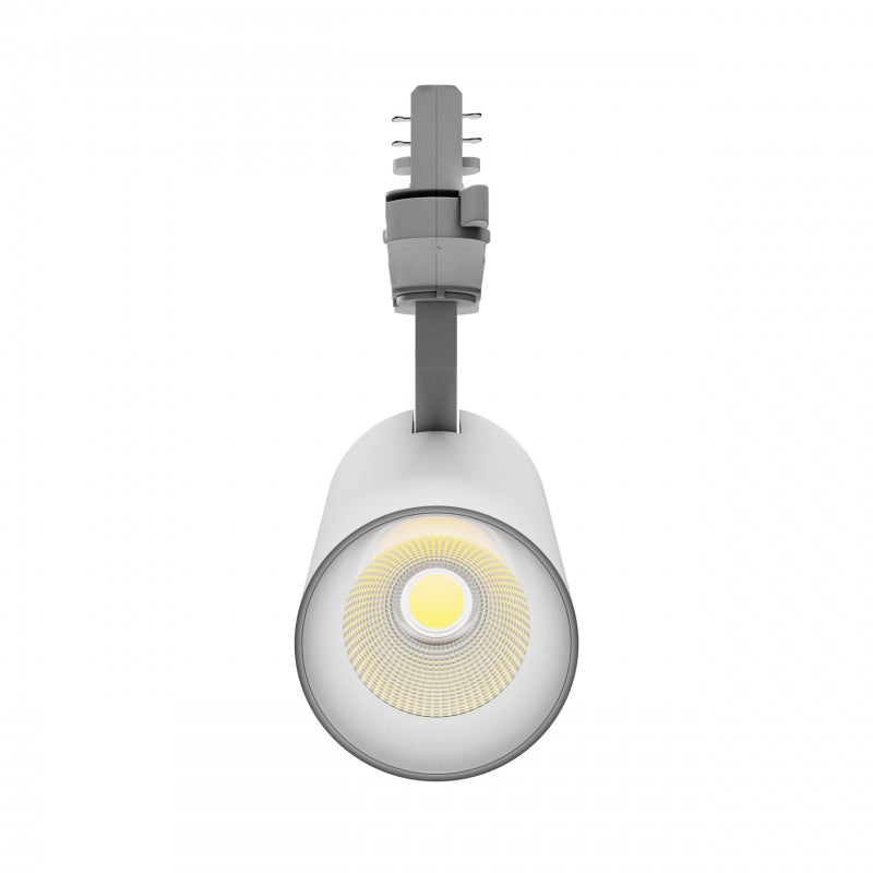 Spectrum ANDROMEDA Spot LED sur rail triphasé 15-27W 4000K 3200 lumens 36° 60° Blanc IP20 CRI>90