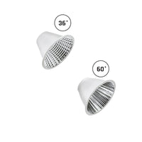 Spectrum ANDROMEDA LED Railverlichting 3-fase 15-27W 3000K 3000 lumen CRI>90 36° 60° IP20 Wit Aluminium