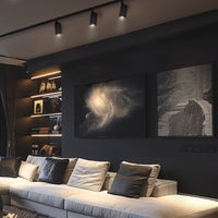 Spectrum ANDROMEDA PRIME Spot LED sur Rail 3-Phases 24W CCT 2700 lumens 25° 230V IP20 Aluminium Noir