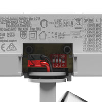 Spectrum ARTEMIDA Maxi Projecteur sur Rail LED 12-42W 4000K 4500 lumens CRI>90 36° 60° IP20 Blanc 3-Phases