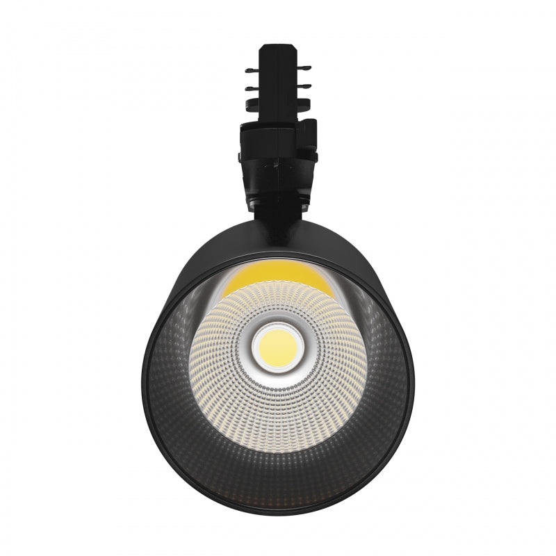 Spectrum ARTEMIDA Maxi Projecteur LED sur rail 12-42W 4000K 4500 lumens CRI>90 IP20 3-Phases Aluminium Noir