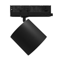 Spectrum ARTEMIDA Maxi Projecteur LED sur rail 3-Phases 12-42W 3000K 4500 lumens CRI>90 IP20 Aluminium Noir
