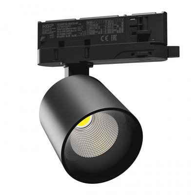 Spectrum ARTEMIDA MINI Spot LED sur rail 3-Phases 20W 3000K 230V 2300 lumens CRI>90 IP20 Noir