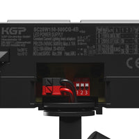 Spectrum ARTEMIDA MINI Spot LED sur rail 3-Phases 20W 3000K 230V 2300 lumens CRI>90 IP20 Noir