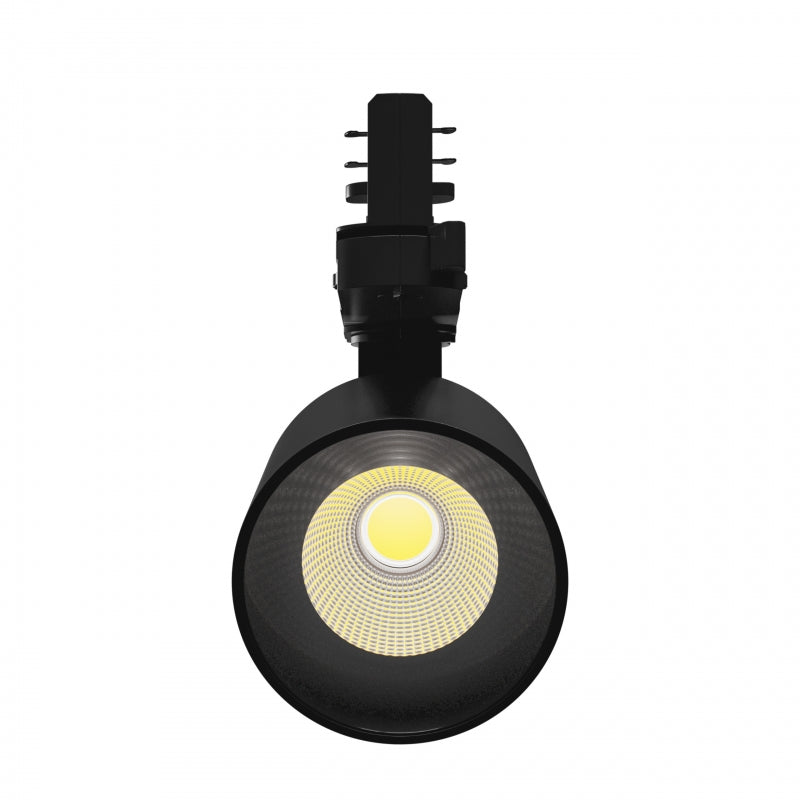Spectrum ARTEMIDA MINI Spot LED sur rail 3-Phases 20W 3000K 230V 2300 lumens CRI>90 IP20 Noir