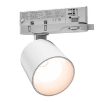 Spectrum ARTEMIDA MINI Projecteur sur rail LED 3-Phases 6.5-20W 3000K 230V 2300 lumens CRI>90 36/60° Blanc IP20