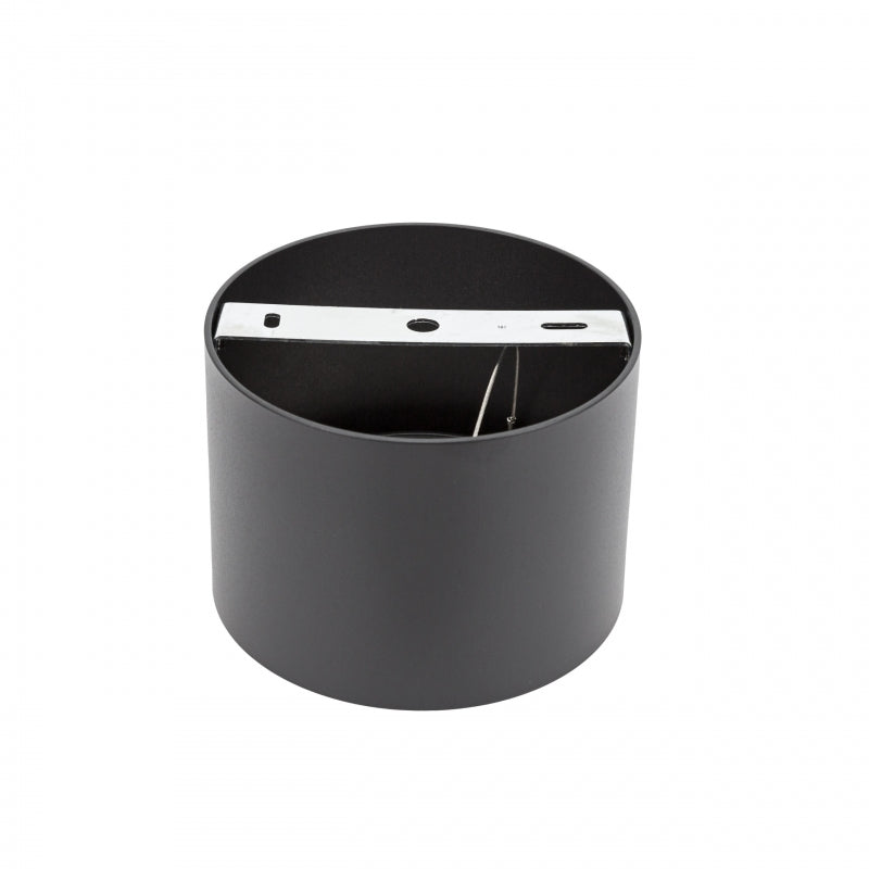 Spectrum CHLOE AR111 GU10 LED plafondlamp, IP20, rond verstelbare zwarte aluminium behuizing, 20W max 250V