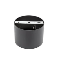 Plafonnier LED Spectrum CHLOE AR111 GU10, IP20, rond orientable boîtier en aluminium noir, 20W max 250V