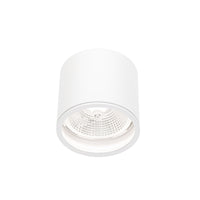 Spectrum CHLOE AR111 GU10 Plafonnier Encastré en Saillie IP65 Aluminium Blanc 250V Intérieur Extérieur