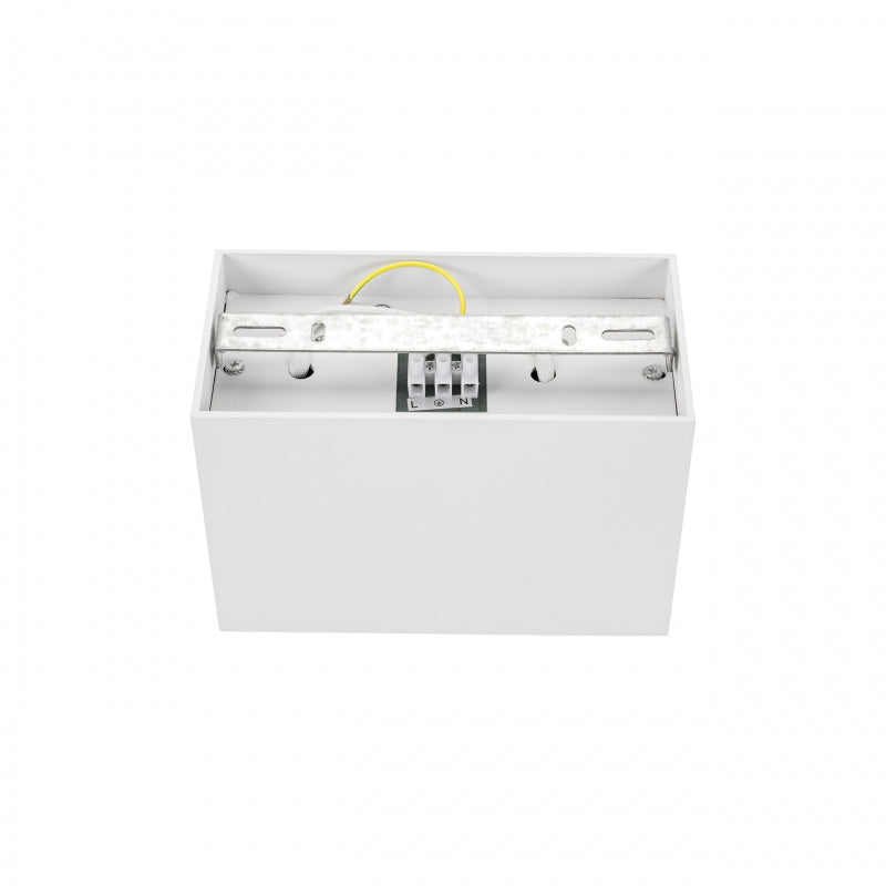 Spectrum CHLOE DUO Plafonnier Rectangulaire Blanc Orientable 2xGU10 Montage en Saillie IP20 Intérieur