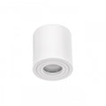 Luminaire de plafond en saillie Spectrum CHLOE GU10, Blanc, IP65, Aluminium Verre, 250V, 90x97mm