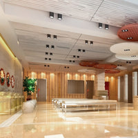 Spot LED en saillie Spectrum CHLOE GU10, 10W max, IP20, Noir Doré, 250V, boîtier en aluminium