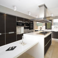 Spectrum CHLOE GU10 Opbouw LED Spot, IP20, 250V, Verstelbare Ronde Witte Aluminium Behuizing