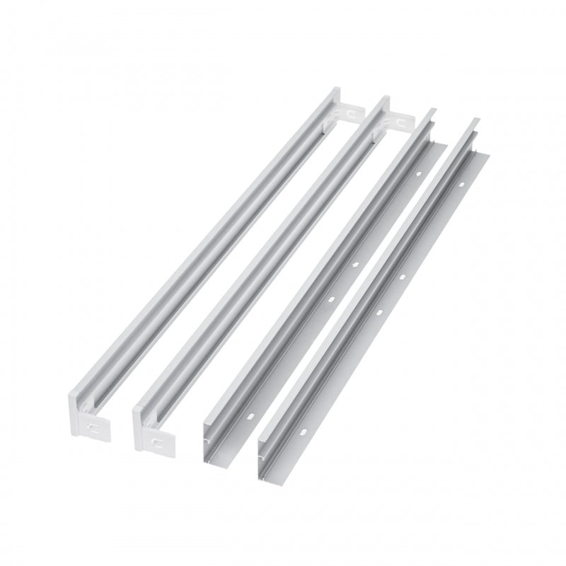 Spectrum frame voor opbouw ALGINE 620x620mm armatuur, aluminium en kunststof, slank 43mm profiel