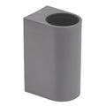 Spectrum GU10 x2 LED wandlamp, bidirectioneel, opbouw, 250V, IP54 Grijs, 150x73x95mm