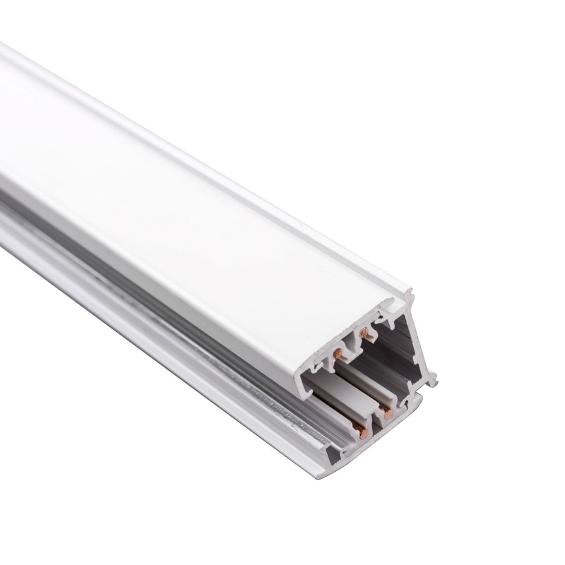 Spectrum LED 3-fase Railverlichting Rail 1m Wit, IP20 Aluminium, 230V Plafond- of Hangmontage