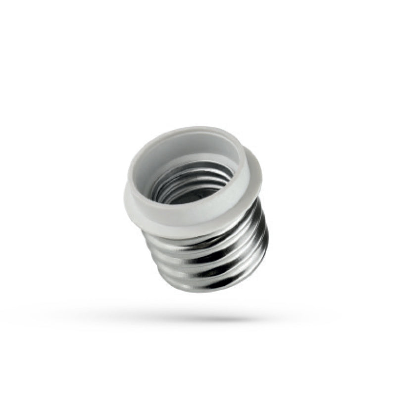 Adaptateur Spectrum LED E40 vers E27 convertisseur de douille, Blanc, max 50W usage intérieur