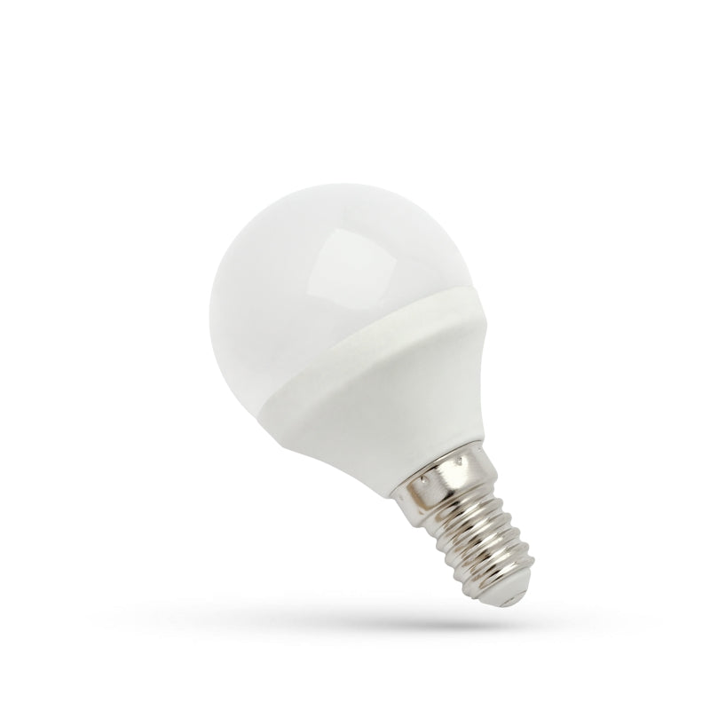 Ampoule LED Boule Spectrum G45 E14 6W 3000K Blanc Chaud 520 lumens 230V non dimmable intérieure