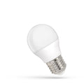 Ampoule LED Spectrum Balle G45 E27 4W 230V 3000K Blanc Chaud 320 lumens 160° non dimmable ampoule intérieure
