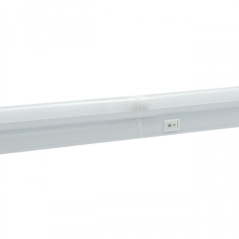 Luminaire LED de meuble Spectrum 600mm 7W 6000K 230V IP20 Blanc montage en surface avec interrupteur