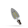 Bougie LED Spectrum C35 E14 3W 230V 4000K 150 lumens angle de faisceau 300° non dimmable blanc chaud