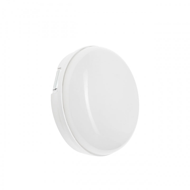 Plafonnier LED Spectrum 8W 230V 4000K IP54 IK10 rond blanc neutre montage en surface 940 lumens