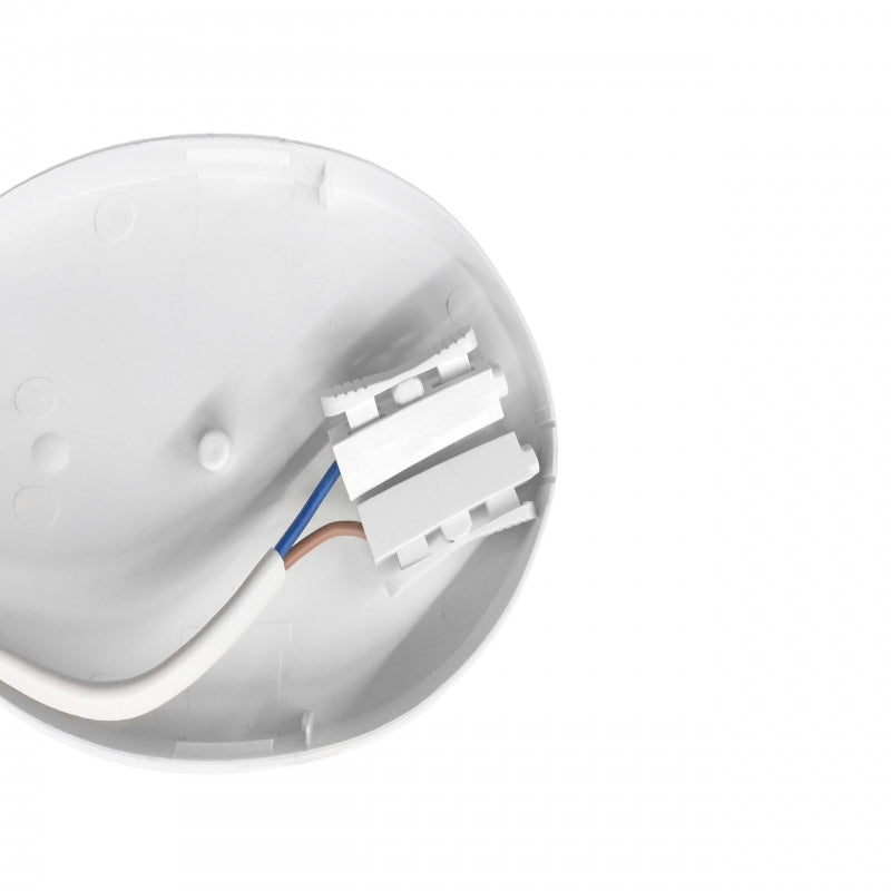 Plafonnier LED Spectrum 8W 230V 4000K IP54 IK10 rond blanc neutre montage en surface 940 lumens