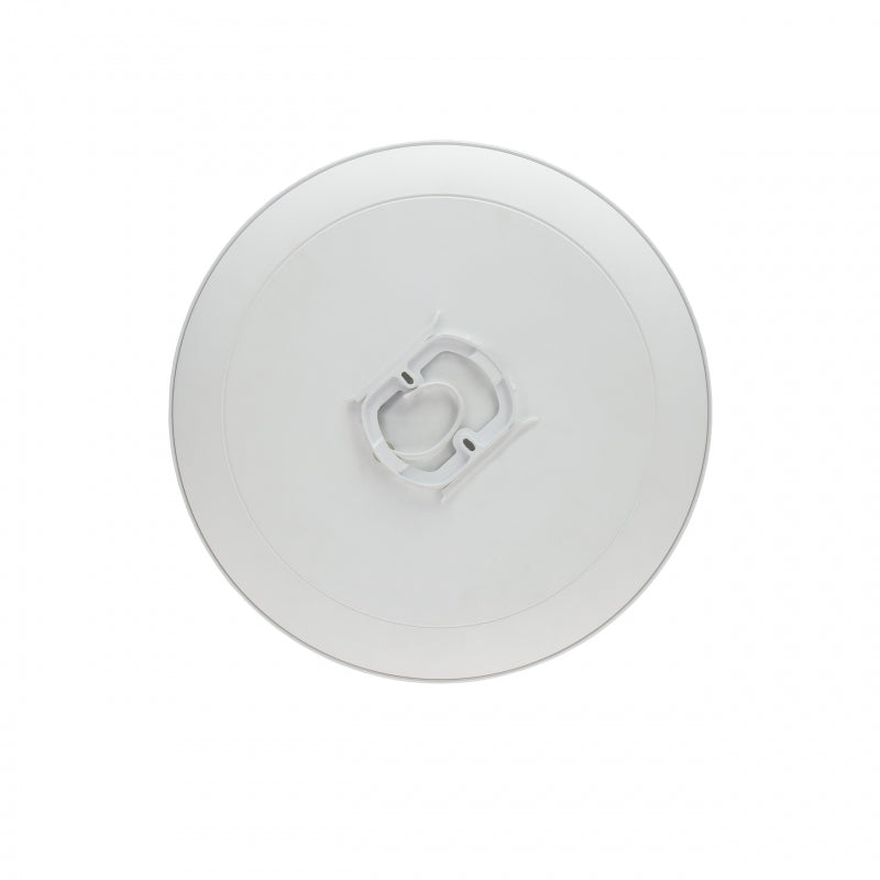 Plafonnier LED Spectrum 32W 6000K 230V IP54 rond Blanc Noir 3450 lumens faisceau 115° montage en surface