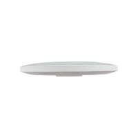 Plafonnier LED Spectrum 32W 6000K 230V IP54 rond Blanc Noir 3450 lumens faisceau 115° montage en surface