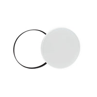 Plafonnier LED Spectrum 32W 6000K 230V IP54 rond Blanc Noir 3450 lumens faisceau 115° montage en surface