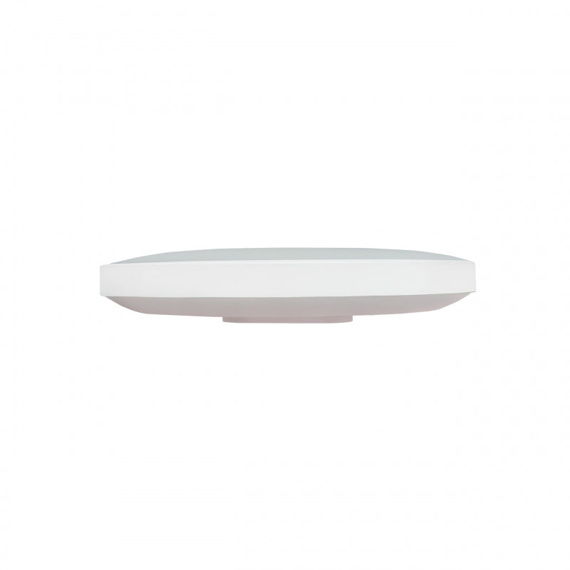 Plafonnier LED Spectrum Nymphea 24W 6000K 230V IP54 2850 lumens Ø320mm Blanc Noir rond