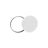 Plafonnier LED Spectrum Nymphea 24W 6000K 230V IP54 2850 lumens Ø320mm Blanc Noir rond
