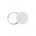 Plafonnier LED Spectrum Nymphea 24W 6000K 230V IP54 2850 lumens Ø320mm Blanc Noir rond