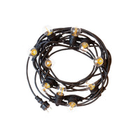 Guirlande lumineuse LED Spectrum 5m avec 10x douilles E27, 220-240V, IP20, 3000K, CE RoHS, garantie 5 ans