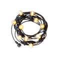 Guirlande lumineuse LED Spectrum 5m avec 10x douilles E27, 220-240V, IP20, 3000K, CE RoHS, garantie 5 ans