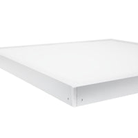 Cadre Spectrum LED pour luminaire en saillie ALGINE 600x600, boîtier en aluminium blanc