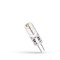 Spectrum LED G4 lamp 12V 1.5W Warm Wit 3000K 95 lumen siliconen kap 270° bundel niet dimbaar
