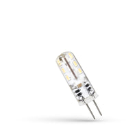 Spectrum LED G4 lamp 12V 1.5W Warm Wit 3000K 95 lumen siliconen kap 270° bundel niet dimbaar