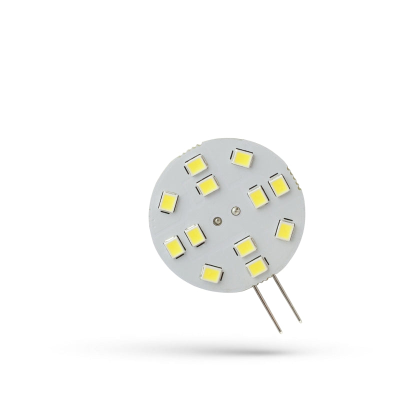Spectrum LED G4 lamp 12V 2W 230 lumen 6000K Koud Wit 120° bundel niet-dimbaar interieurverlichting