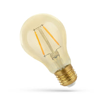 Spectrum LED GLS A60 E27 230V 2W Warm Wit Retroshine lamp 240 lumen 2400K 300° bundel niet dimbaar