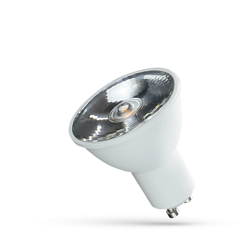 Spectrum LED GU10 230V 6W Koud Wit 6000K 500 lumen 10° stralingshoek IP20 spotlamp