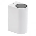 Applique murale Spectrum LED GU10 Blanche IP54 Bidirectionnelle Extérieur Intérieur 2x6W 250V 150x73x95mm
