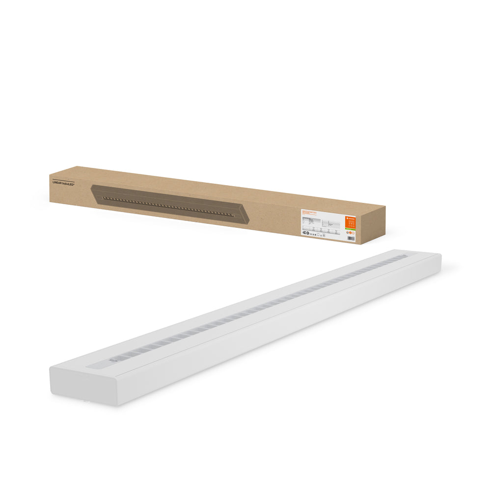 Réglette LED Spectrum à monter 1200mm, 40W, 4000K, 5050 lumens, CRI 90, IP20 pour éclairage intérieur
