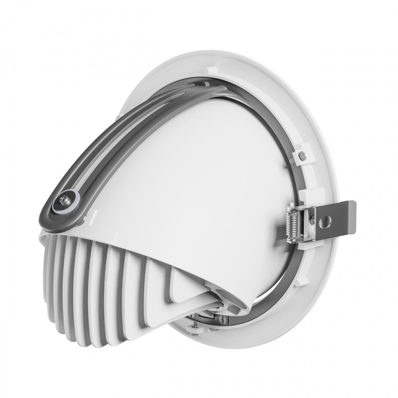 Spot encastré Spectrum LED SILENA 2 40W 230V 4000K 5000 lumens CRI 80 50° Blanc IP20 aluminium